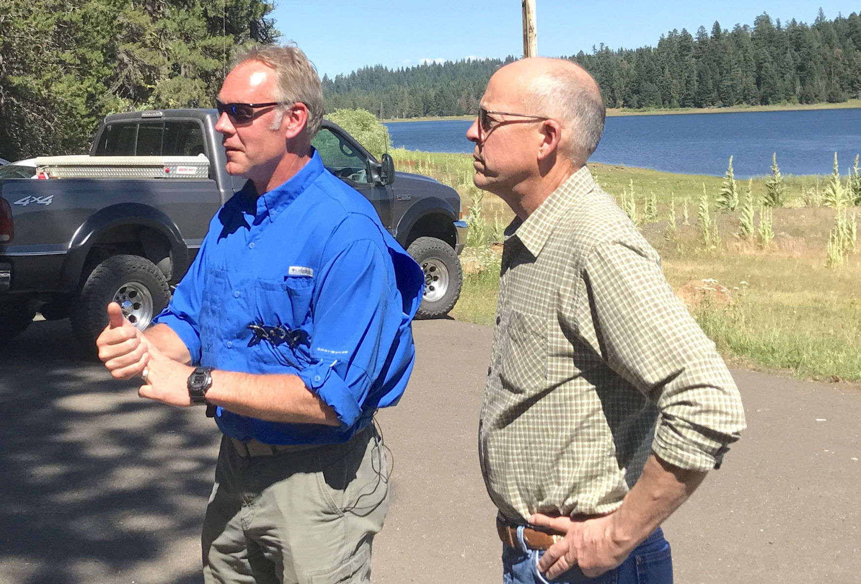 Zinke steps down